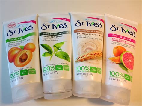 Here are the deets on face wash. Adira Dooley: St. Ives Scrub Reviews