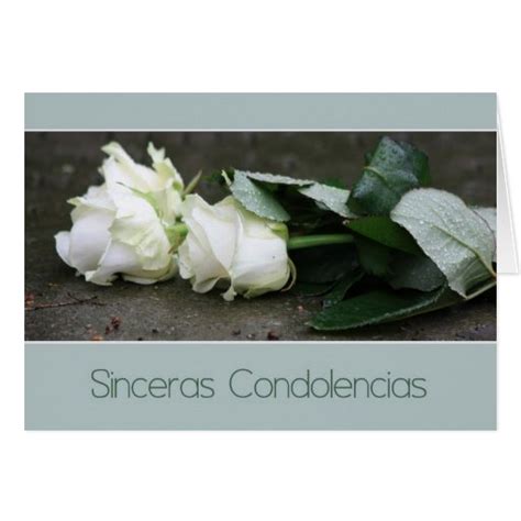 Sympathy Message For Flowers In Spanish Spanish Sympathy Cards