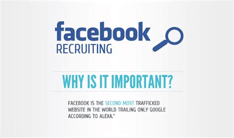 Facebook Recruiting Infographic Visualistan