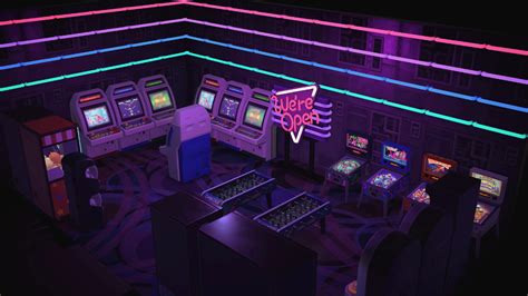 Vaporwave Arcade In The Basement Of My Goth Mall Ranimalcrossing