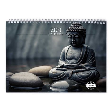 2024 Calendar Zen Etsy