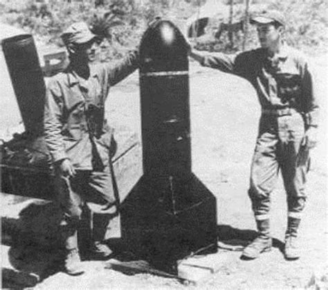 Mortero De Espiga Tipo 98 De 320 Mm La Segunda Guerra Mundial