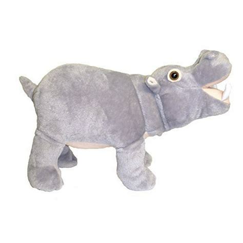 Adore 14 Standing Farting Hippo Plush Stuffed Animal Toy