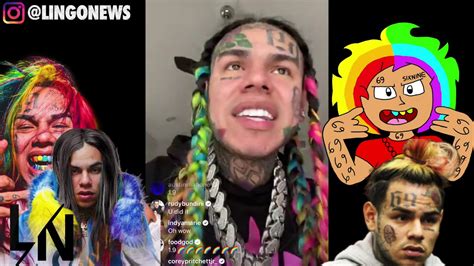 6ix9ine explains why he snitched and breaks ig live record 2 million youtube