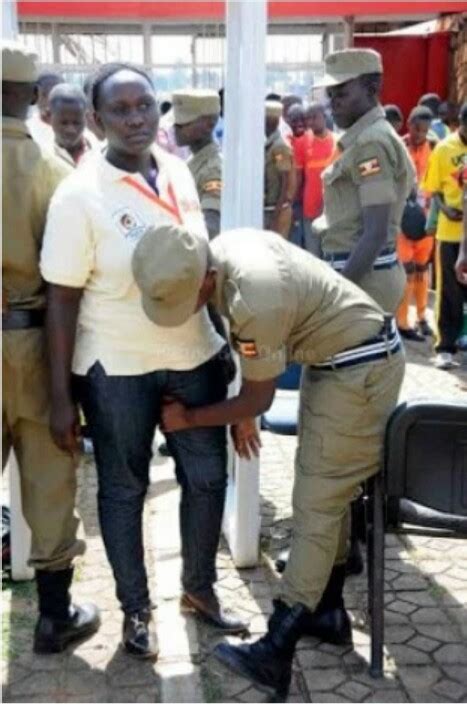 Men Touch Private Parts Of Women Entering Ugandan Stadium