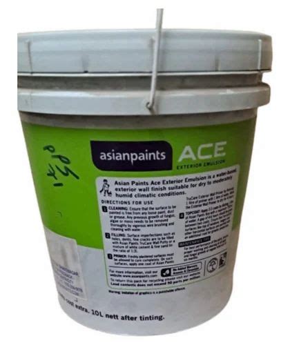 Asian Ace Exterior Emulsion Paints Packaging Size 10l At Rs 1750