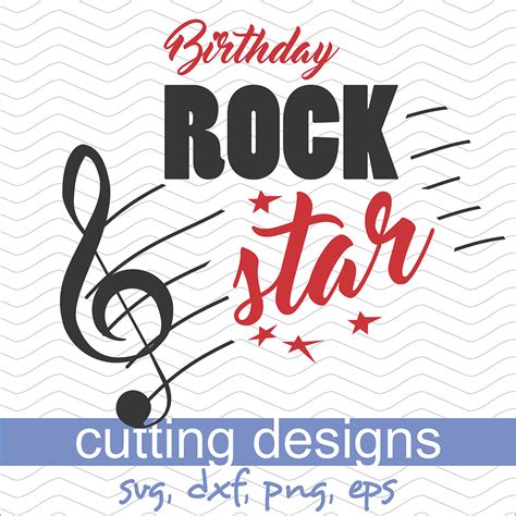 Birthday Rock Stars Graphic By Vector City Skyline · Creative Fabrica