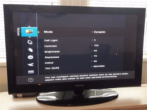 Samsung 42 Inch Plasma Hd Ready Tv Flat Screen Digital Television In