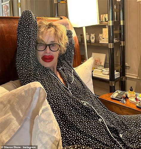 Sharon Stone Flaunts A Dramatic New Look As She Celebrates Her Th