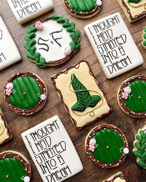 Pin By Alesha Elle On Confection Artistic Favorite Cookies Hobbit