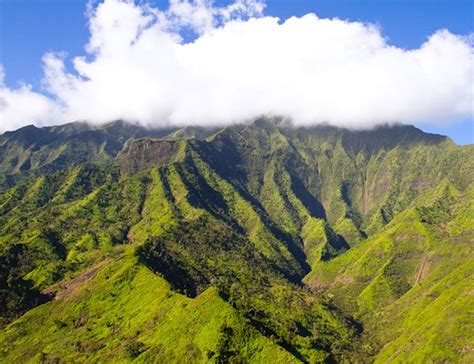 The Second Wettest Spot On Earth Mount Waialeale