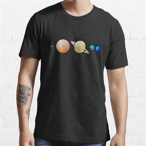 Planets Of The Solar System T Shirt For Sale By Vvdesigns Redbubble