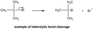 Homolytic And Heterolytic Cleavage Organic Chemistry I