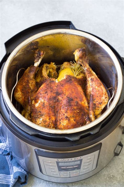 How To Cook A Whole Chicken In An Instant Pot Fresh Or Frozen