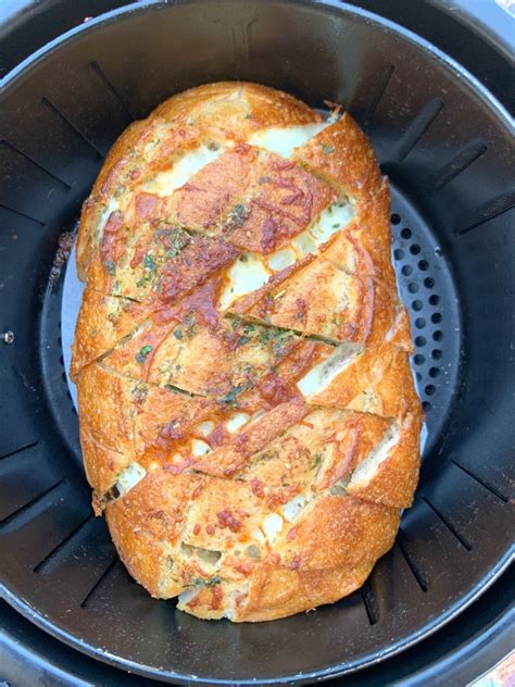 Air Fryer Pull Apart Cheese Garlic Bread Video