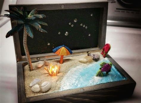 Games, puzzles, and other fun activities to help kids practice letters, numbers, and more! Diy Beach Scene W/ Fire! | Crafts, Beach scenes, Stick art