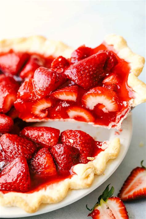 the easiest fresh strawberry pie therecipecritic