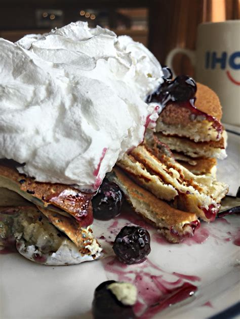 Ihop Blueberry Pancakes Are My Favorite Ihop Blueberry Pancakes Food