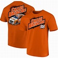 Men's Orange Chase Briscoe Nutri Chomps Backstretch T-Shirt