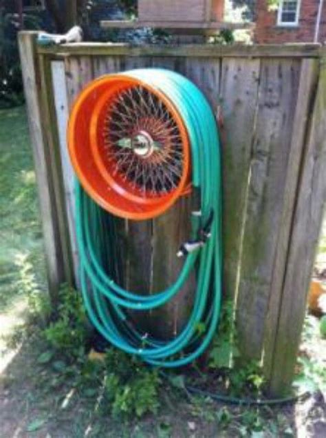 Outdoor shed organization & storage ideas to help you declutter. 10 Creative Garden Hose Storage Ideas | Garden hose ...
