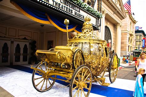 Photos Carriage From Live Action Cinderella Movie Arrives At Disney
