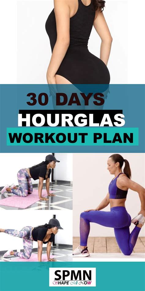 30 Day Hourglass Figure Workout At Home Free Program Hourglass Figure Workout Workout