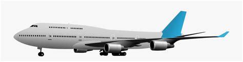 Aircraft Transparent Vector Clipart Boeing 747 No