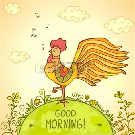 Download High Quality Rooster Clipart Good Morning Transparent Png