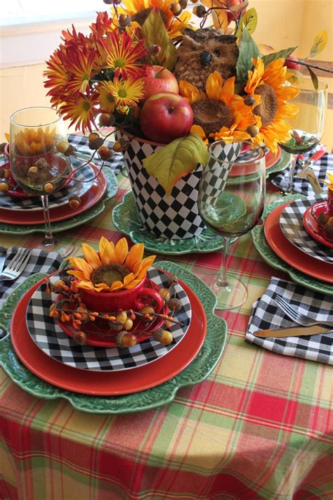 Find and save ideas about table settings on pinterest. Create a Festive Fall Table Setting - Harmonizing Homes