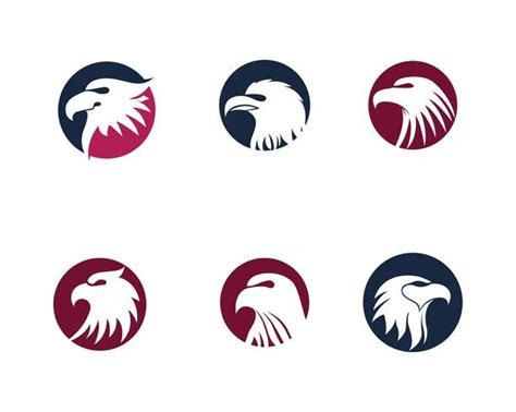 Bird Logos Eagle Head Eagles Vector Art Royalty Free Clip Art