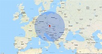 Vienna On A World Map - World Time Zone Map