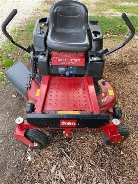 Toro Timecutter Ss4200 Zero Turn Mower برسم البيعarenzville Illinois