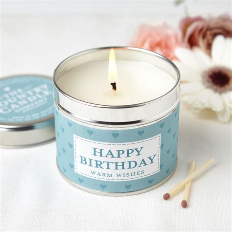 Happy Birthday Scented Candle By The Country Candle Company