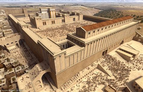 Herods Temple In Ancient Jerusalem By Jochen Stuhrmann Antike