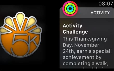 Apple Watch Has A Special Thanksgiving Activity Achievement Runwalk