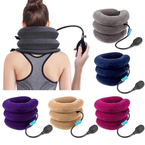Inflatable Air Cervical Neck Traction Neck Massage Soft Brace Device