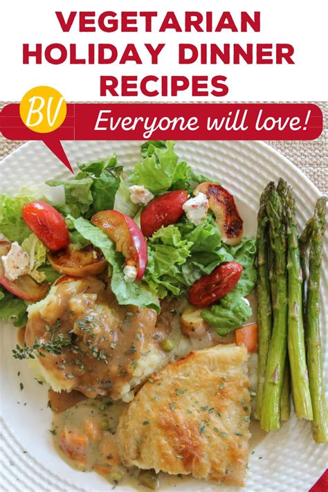 This pretty dish brings some exciting new flavors to your meal. Vegetarian Holiday Dinner Recipes Everyone Will Love ...