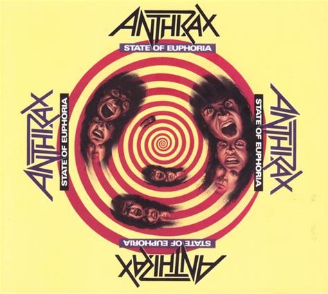 Anthrax State Of Euphoria Cd 30th Anniversary Edition Anthrax