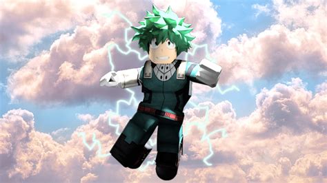 A Render Of Deku Using A Roblox Model By Dannnythehedgehog On Deviantart