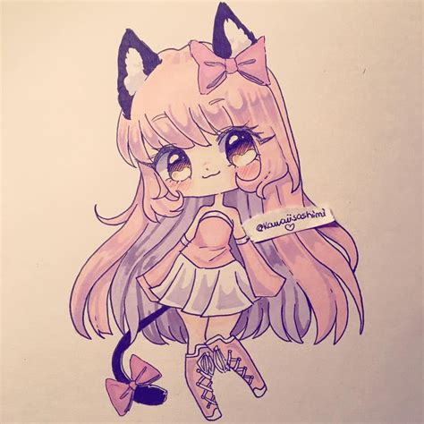 I Drew Kc In My New Chibi Style 💕 This Is How I Imagine How She Would
