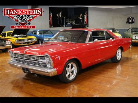 1966 Ford Galaxie 500 Red With 81386 Miles Available Now For Sale