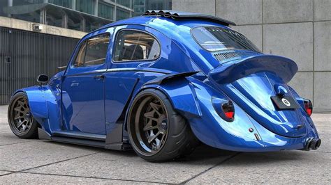 Volkswagen Fuscabeetle Rwb Com Rodas Rotiform Cvt Youtube