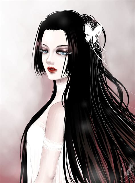 Long Silky Hair She Is Gorgeous Pale Skin Comic Art Digital Artist Deviantart One Piece