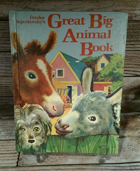 The Great Big Animal Book Oversized Big Golden Feodor Rojankovsky 1982