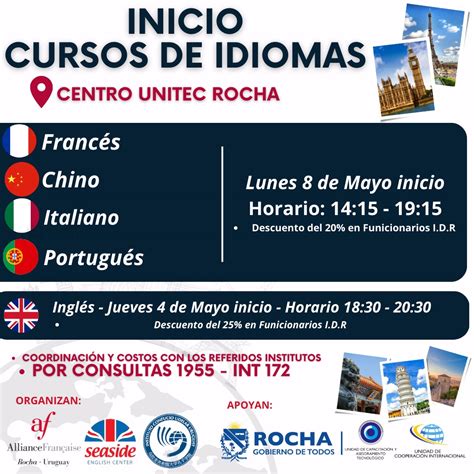 Cursos De Idiomas En Centro Unitec Ingles FrancÉs Chino Italiano Y