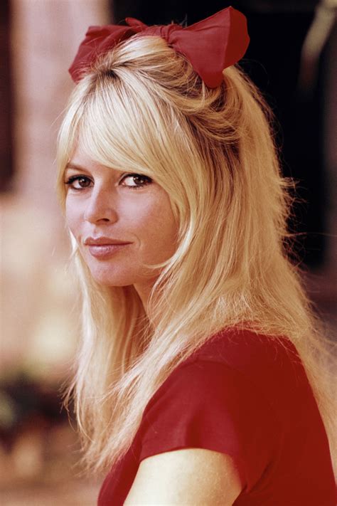 Brigitte Bardot Vintage Hairstyles Shoulder Length Hair Blonde Hair Styles