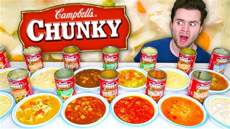 I Tried Every Kind Of Chunky Campbells Soups Best And Worst Chili