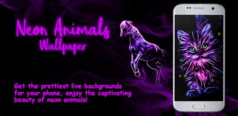 City animated digital wallpaper, cyberpunk, neon, night, building exterior. Download Neon Animals Wallpaper Moving Backgrounds PC ...