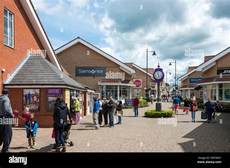 Freeport Braintree Outlet Shopping Village, Braintree, Essex Stock
