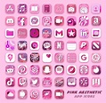 Pink Aesthetic App Icons - Aesthetic Pink Icons for iOS 14 FREE 💞